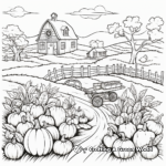 Fall Harvest Coloring Pages for Adults 2