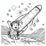 Famous Comets in History Coloring Pages 1