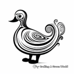 Famous Dodo Bird Painting Inspired Coloring Sheets 3