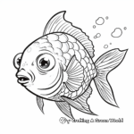 Fantastic Ocean Sunfish Coloring Pages 3