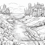 Fantastic Sea and Land Division Coloring Pages 1