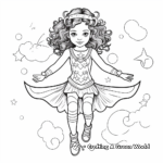 Fantasy-Leotard Coloring Pages for Dreamers 2