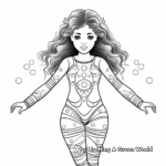 Fantasy-Leotard Coloring Pages for Dreamers 4