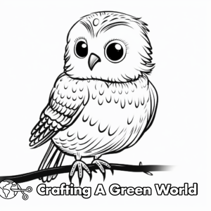 Budgie Coloring Pages - Free &amp; Printable!