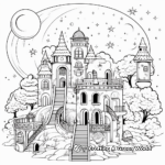 Fantasy Themed Fairy Tale Stage Coloring Pages 1