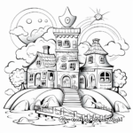 Fantasy Themed Fairy Tale Stage Coloring Pages 3