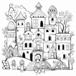 Fantasy Themed Fairy Tale Stage Coloring Pages 4