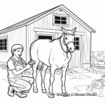 Farm Animals Vet Tech Coloring Pages 2