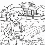 Farm Life Spring Coloring Pages 3