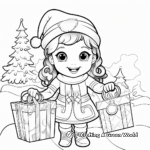 Fascinating Christmas Kindergarten Coloring Pages 4