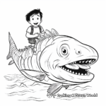 Fascinating Mekong Giant Catfish Coloring Pages 3