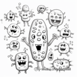 Fascinating Microorganisms Coloring Pages 4