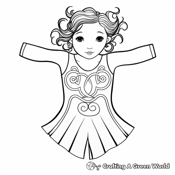 Leotard Coloring Pages - Free &amp; Printable!
