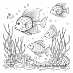 Fascinating Underwater Life: Printable Ocean Creatures Coloring Pages 4