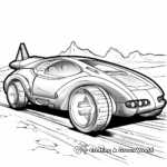 Fast and Furious: Alien Racing Spaceship Coloring Pages 4