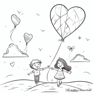 Festive Kite Festival Coloring Pages 3
