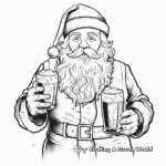 Festive St Patrick's Day Beer Coloring Pages 4