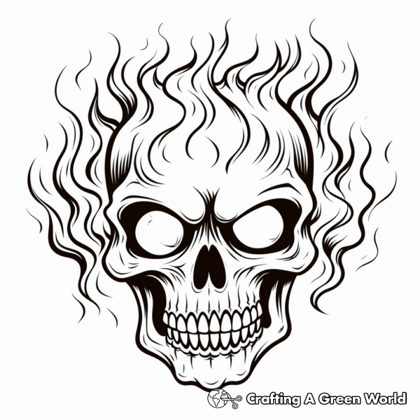 Skull Coloring Pages - Free & Printable!