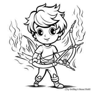 Fiery Sagittarius Coloring Pages for Fire Sign Enthusiasts 2