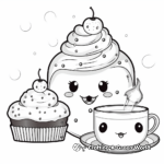 Filled Jelly Donut Coloring Pages 3
