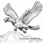 Flight of the Atrociraptor Coloring Pages 4