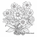 Floral Swirl Coloring Pages for Botany Lovers 2