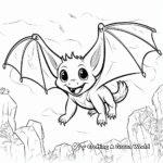 Flying Fox Bat Coloring Pages for Nature Lovers 4