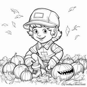 Football Thanksgiving Tradition Coloring Pages for Adults 3