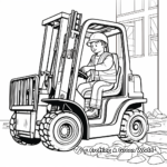 Forklift Safety Procedures Coloring Pages 3