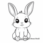 Free Printable Bunny Coloring Pages 4