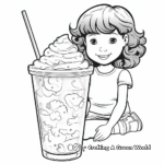 Fresh Blackberry Smoothie Coloring Pages 3