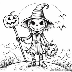 Friday the 13th Spooky Coloring Pages 3