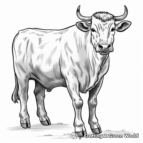 Bull Coloring Pages Free Printable 
