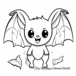 Fruit Bat Wings Coloring Pages for Nature Lovers 3