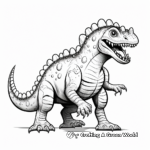 Full Body Ceratosaurus Coloring Pages 3