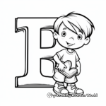 Fun and Simple Alphabet Coloring Pages for Preschoolers 2