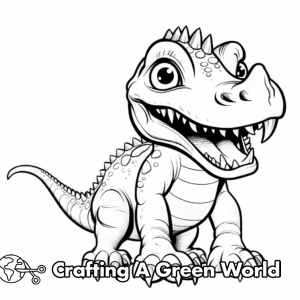 Allosaurus Coloring Pages - Free &amp; Printable!