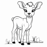 Fun Cartoon Bighorn Sheep Coloring Pages 3