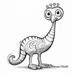 Fun Corythosaurus Coloring Pages for Kids 2