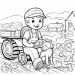 Fun Farm Life Coloring Lead Sheets 3