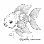 Fun-Filled Clownfish Cartoon Coloring Pages 3