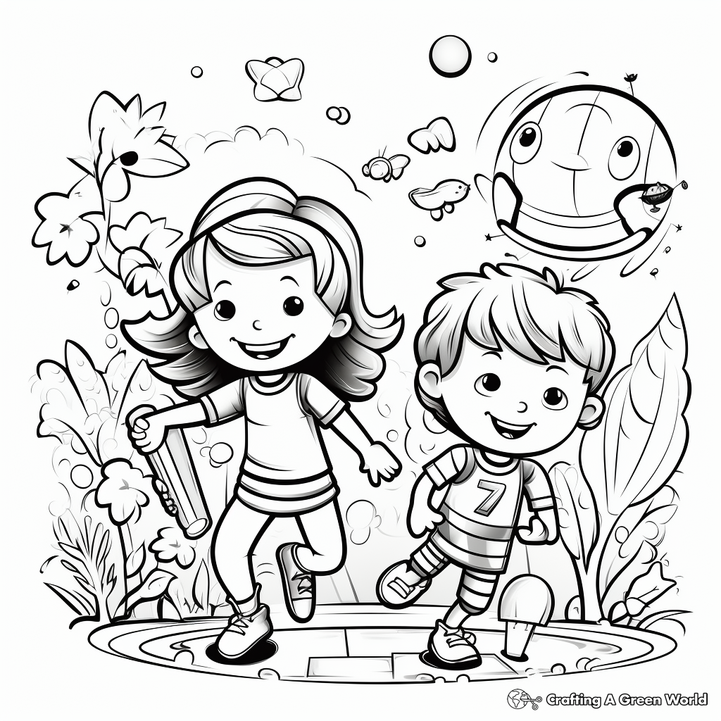 Fun Friday Evening Coloring Pages 3