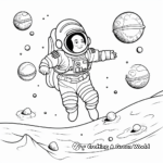 Fun Gravity in Space Coloring Pages 3