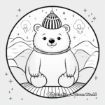 Fun Happy Seal Circus Animal Coloring Pages 3