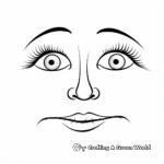 Fun Human Nose Coloring Pages 2