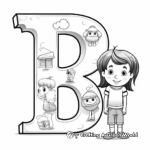 Fun Magnet Themed Alphabet Coloring Pages 3
