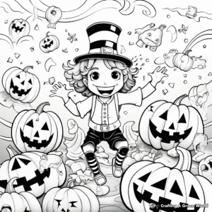 Fun Oktoberfest September Coloring Pages 1
