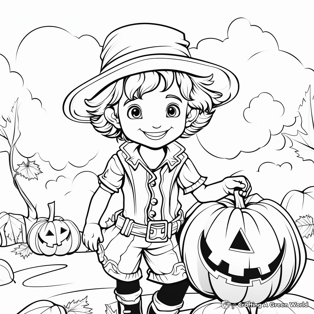 Fun Oktoberfest September Coloring Pages 2