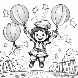 Fun Oktoberfest September Coloring Pages 4