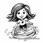 Fun Peppermint Patty Coloring Pages 1